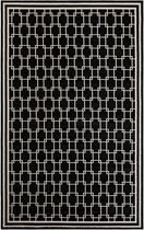None Lunette Grid Area Rug Collection